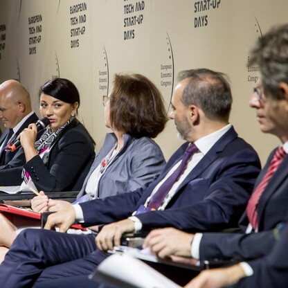 Panel Sprawiedliwa transformacja – inwestycje, rewitalizacja, finansowanie. fot. Tomasz Żak / UMWS