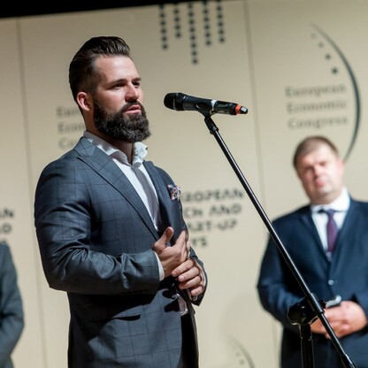 Gala wręczenia nagród dla najlepszych start-upów konkursu Start-up Challenge 2020. fot. Tomasz Żak / UMWS