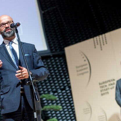 Gala wręczenia nagród dla najlepszych start-upów konkursu Start-up Challenge 2020. fot. Tomasz Żak / UMWS