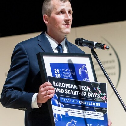 Gala wręczenia nagród dla najlepszych start-upów konkursu Start-up Challenge 2020. fot. Tomasz Żak / UMWS