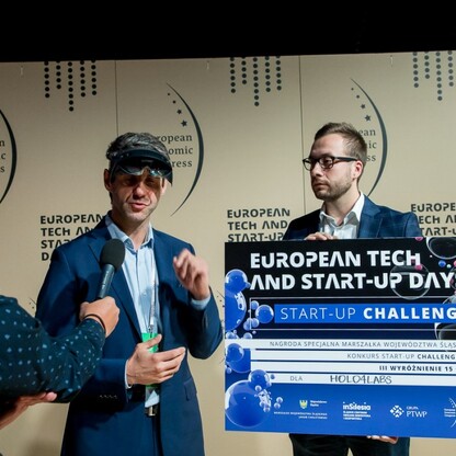 Gala wręczenia nagród dla najlepszych start-upów konkursu Start-up Challenge 2020. fot. Tomasz Żak / UMWS
