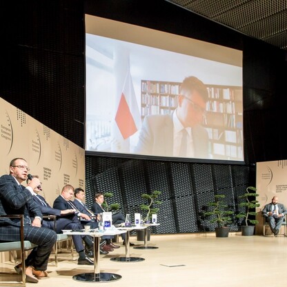 Panel Górnictwo – transformacja pod presją. fot. Tomasz Żak / UMWS