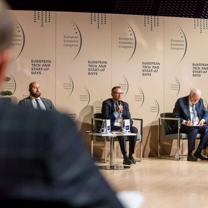 Panel Górnictwo – transformacja pod presją. fot. Tomasz Żak / UMWS