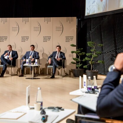 Panel Górnictwo – transformacja pod presją. fot. Tomasz Żak / UMWS