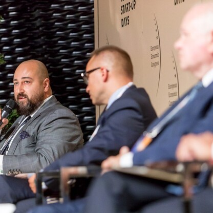 Panel Górnictwo – transformacja pod presją. fot. Tomasz Żak / UMWS