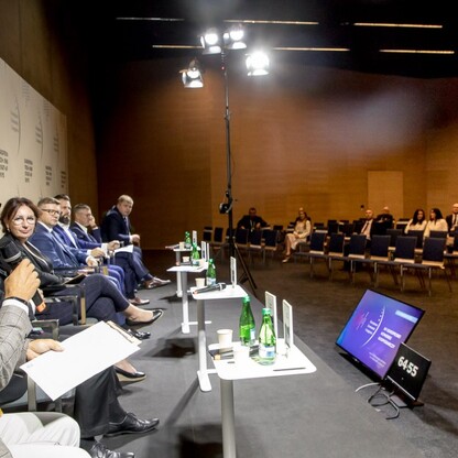 Debata przedstawicieli Śląskiego Forum Ekspertów. fot. Tomasz Żak / UMWS