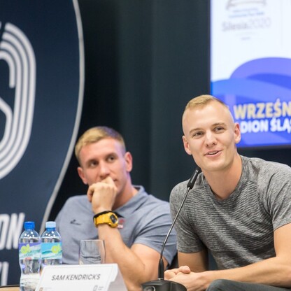Konferencja prasowa przed Memoriałem Kamili Skolimowskiej. fot. Tomasz Żak / UMWS