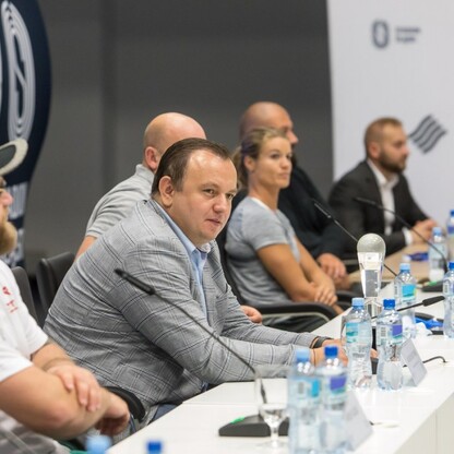 Konferencja prasowa przed Memoriałem Kamili Skolimowskiej. fot. Tomasz Żak / UMWS
