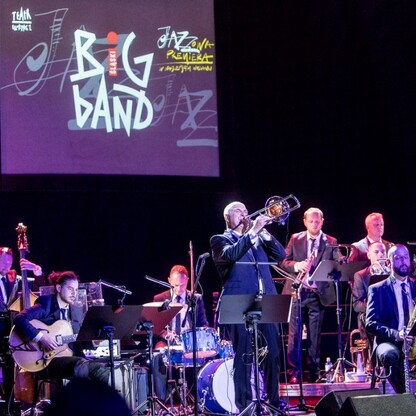 Koncert inaguracyjny Big Bandu Śląskiego. fot. Tomasz Żak / UMWS