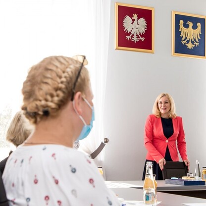 Inauguracyjne posiedzenie Wojewódzkiej Społecznej Rady Społecznej ds. Osób Niepełnosprawnych. fot. Tomasz Żak / UMWS