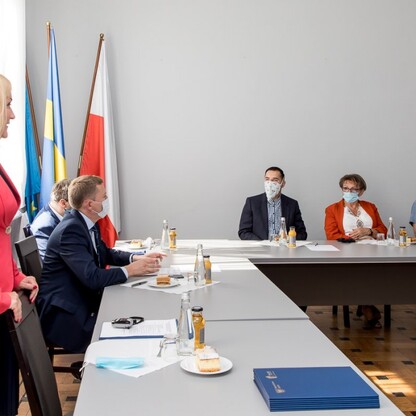 Inauguracyjne posiedzenie Wojewódzkiej Społecznej Rady Społecznej ds. Osób Niepełnosprawnych. fot. Tomasz Żak / UMWS