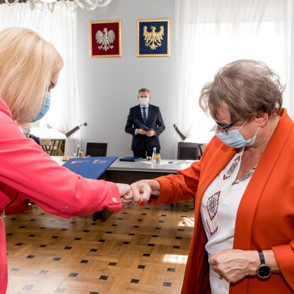 Inauguracyjne posiedzenie Wojewódzkiej Społecznej Rady Społecznej ds. Osób Niepełnosprawnych. fot. Tomasz Żak / UMWS