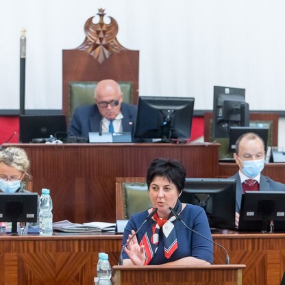 Sesja Sejmiku Województwa Śląskiego. fot. Tomasz Żak / UMWS