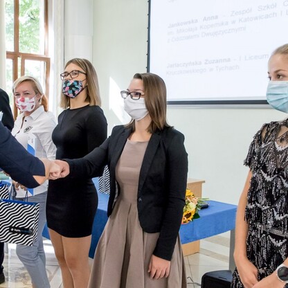 Wręczenie  stypendiów Województwa Śląskiego. fot. Tomasz Żak / UMWS