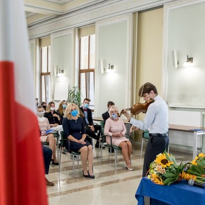 Wręczenie  stypendiów Województwa Śląskiego. fot. Tomasz Żak / UMWS
