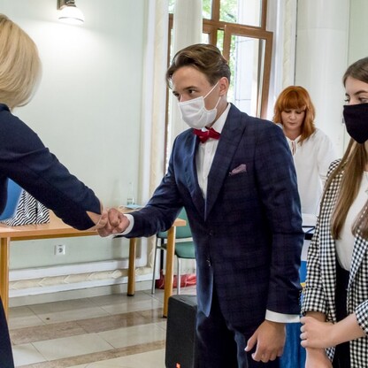 Wręczenie  stypendiów Województwa Śląskiego. fot. Tomasz Żak / UMWS