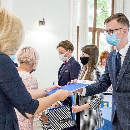 Wręczenie  stypendiów Województwa Śląskiego. fot. Tomasz Żak / UMWS