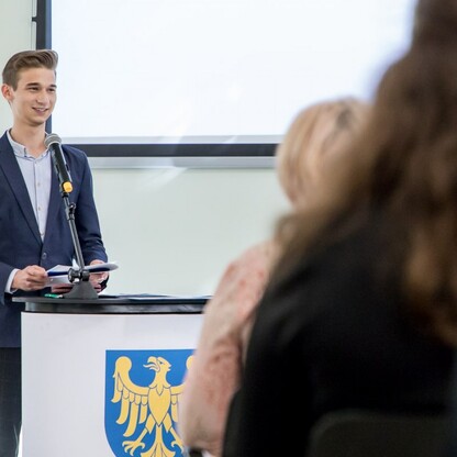 Wręczenie  stypendiów Województwa Śląskiego. fot. Tomasz Żak / UMWS