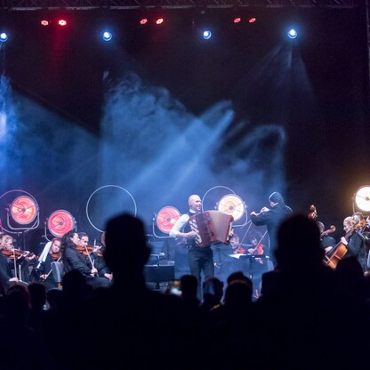 Final Industriady TYCHY Koncert Marcin Wyrostek & AUKSO. fot. Tomasz Żak / UMWS