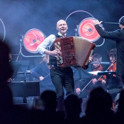 Final Industriady TYCHY Koncert Marcin Wyrostek & AUKSO. fot. Tomasz Żak / UMWS