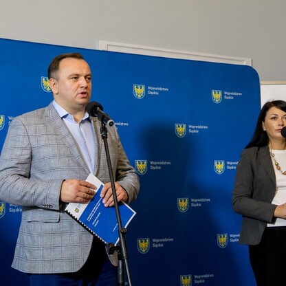 Konferencja prasowa dot. ewaluacji wdrażania tzw. uchwały antysmogowej. fot. Tomasz Żak / UMWS