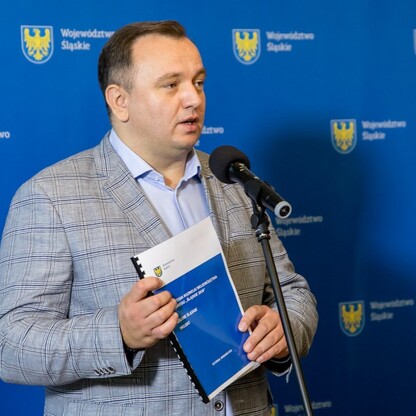 Konferencja prasowa dot. ewaluacji wdrażania tzw. uchwały antysmogowej. fot. Tomasz Żak / UMWS