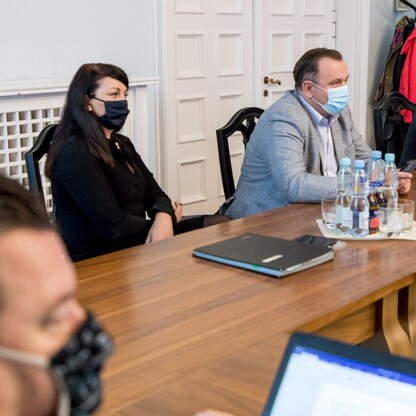 Spotkanie w sprawie Drogi Wojewódzkiej 921. fot. Tomasz Żak / UMWS