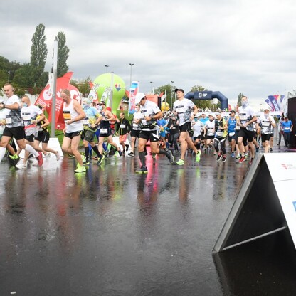 Biegacze Silesia Marathon. fot. Patryk Pyrlik / UMWS