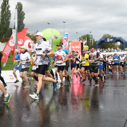 Biegacze Silesia Marathon. fot. Patryk Pyrlik / UMWS