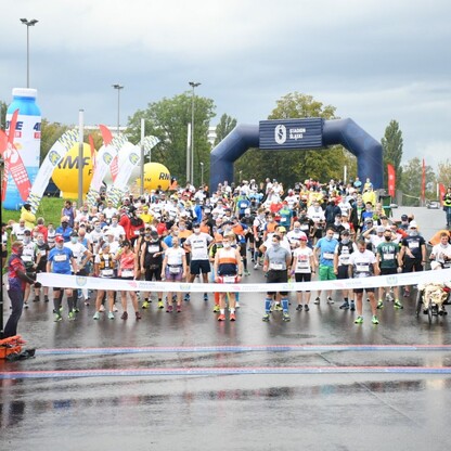 Biegacze Silesia Marathon. fot. Patryk Pyrlik / UMWS