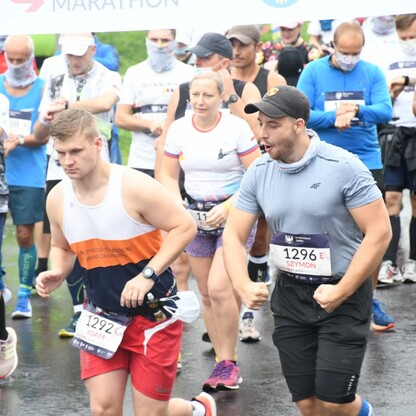 Biegacze Silesia Marathon. fot. Patryk Pyrlik / UMWS