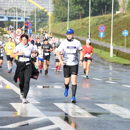 Biegacze Silesia Marathon. fot. Patryk Pyrlik / UMWS