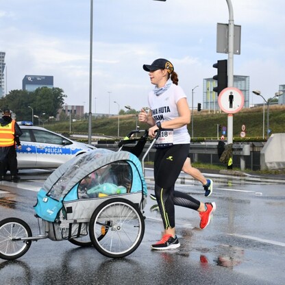 Biegacze Silesia Marathon. fot. Patryk Pyrlik / UMWS