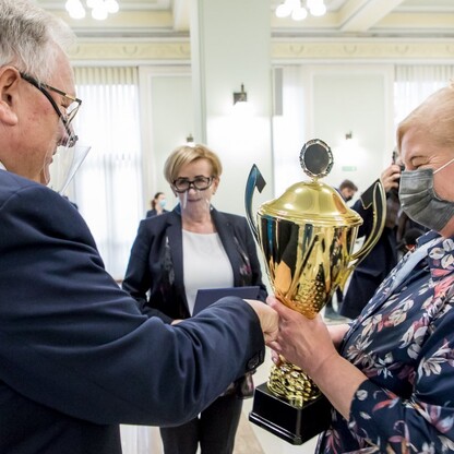 Wręczenie nagród w konkursie Piękna wieś Województwa Śląskiego