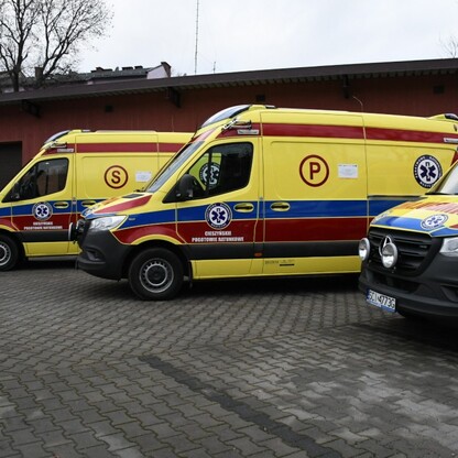 Cieszyńskie Pogotowie Ratunkowe otrzymało nowe ambulanse
