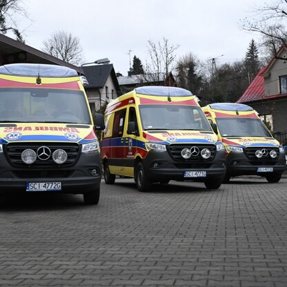 Cieszyńskie Pogotowie Ratunkowe otrzymało nowe ambulanse
