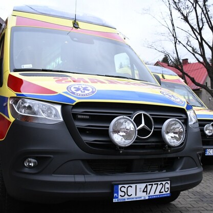 Cieszyńskie Pogotowie Ratunkowe otrzymało nowe ambulanse