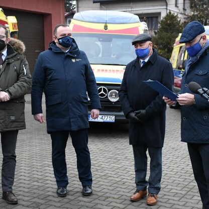 Cieszyńskie Pogotowie Ratunkowe otrzymało nowe ambulanse