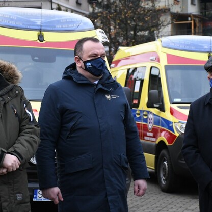 Cieszyńskie Pogotowie Ratunkowe otrzymało nowe ambulanse