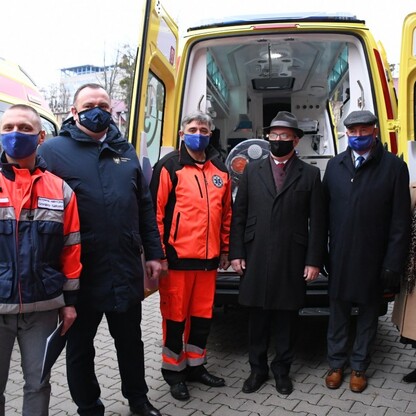 Cieszyńskie Pogotowie Ratunkowe otrzymało nowe ambulanse