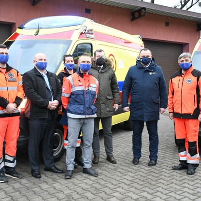 Cieszyńskie Pogotowie Ratunkowe otrzymało nowe ambulanse