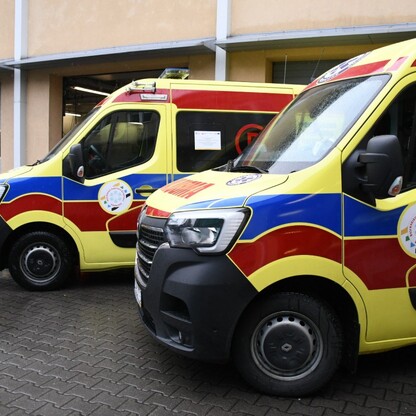 Cztery kolejne ambulanse trafiły do Wojewódzkiego Pogotowia Ratunkowego w Katowicach