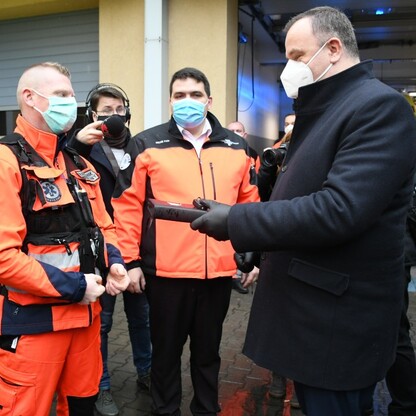Cztery kolejne ambulanse trafiły do Wojewódzkiego Pogotowia Ratunkowego w Katowicach