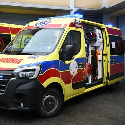 Cztery kolejne ambulanse trafiły do Wojewódzkiego Pogotowia Ratunkowego w Katowicach
