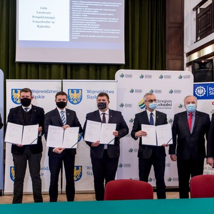 Podpisanie listu intencyjnego w sprawie utworzenia Centrum Projektowego Fraunhofera