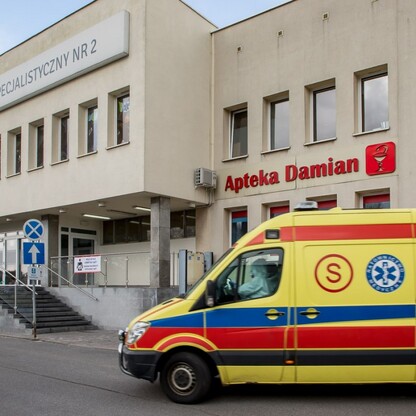 Wojewódzki Szpital Specjalistyczny nr 2 w Jastrzębiu-Zdroju. fot. Tomasz Żak / UMWS
