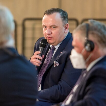 Prezentacja: Fundusz Sprawiedliwej Transformacji. fot. Tomasz Żak / UMWS