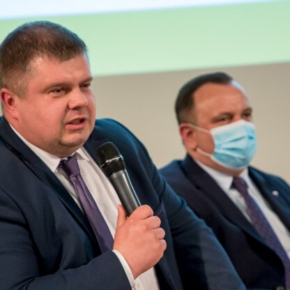 Prezentacja: Fundusz Sprawiedliwej Transformacji. fot. Tomasz Żak / UMWS