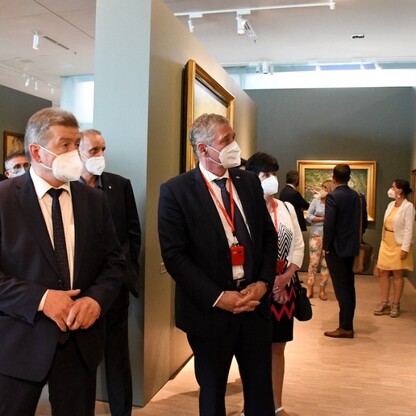 Zwiedzanie Muzeum Śląskiego. fot. Patryk Pyrlik / UMWS