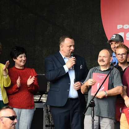 I Śląskie Zawody Balonowe o Puchar Marszałka Województwa Śląskiego Jakuba Chełstowskiego. fot. Patryk Pyrlik / UMWS